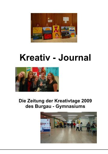 KREATIV - JOURNAL - Burgau-Gymnasium Düren