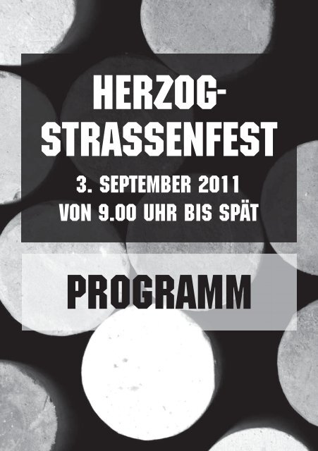 herzog- strassenfest Programm