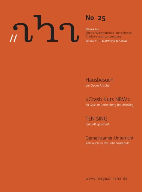 AHA Magazin Hausbesuch - Buchmedienmanufaktur