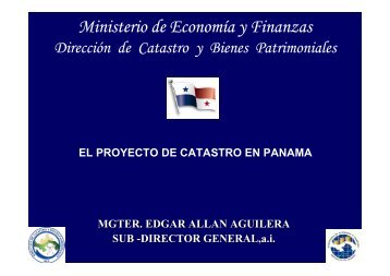 El Proyecto de Catastro en PanamÃ¡