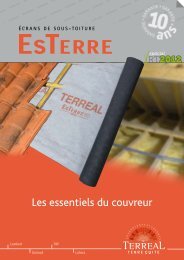 écrans de sous-toiture - Terreal