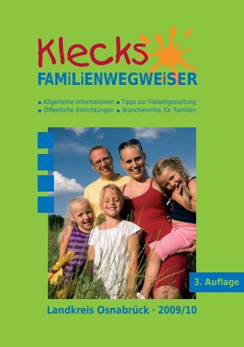 Bad Essen - Familienwegweiser - Klecks