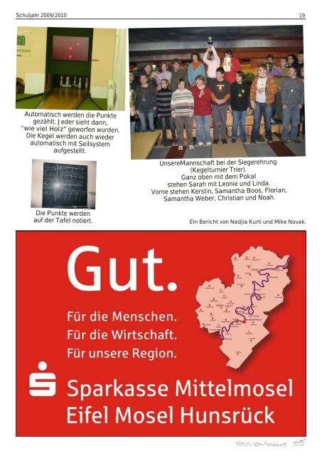 SchÃ¼lerzeitung Ausgabe 03 (Januar 2010) - Neues vom Rosenberg