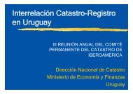 InterrelaciÃ³n Catastro-Registro en Uruguay