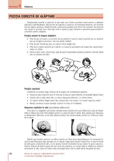 Atelier de instruire a Mediatorilor Sanitari Romi Ã®n ... - JSI.com