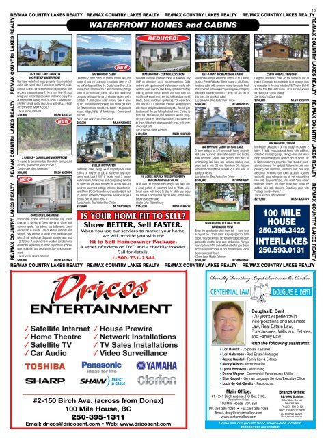 12 Re Max Country Lakes R