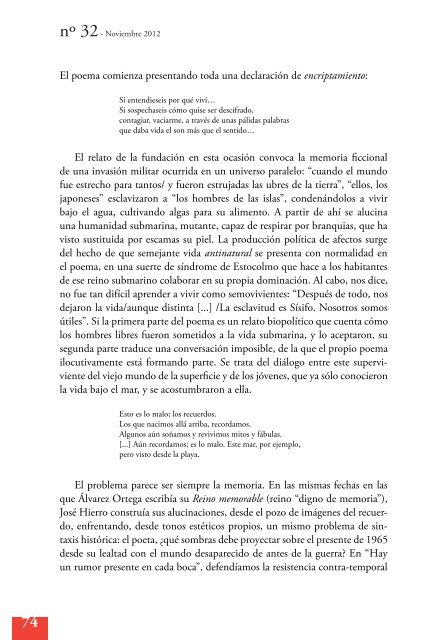 G. Labrador. El gobierno de las cosas del tiempo ... - EURACA