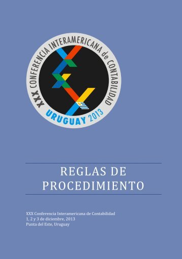 para acceder a las reglas de Procedimiento de la XXX CIC