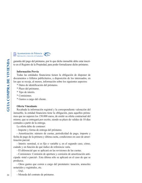 guia de compra de vivienda - Ayuntamiento de Palencia