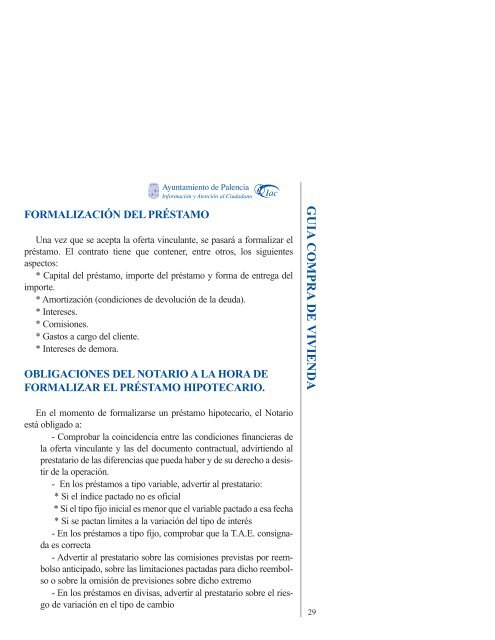 guia de compra de vivienda - Ayuntamiento de Palencia