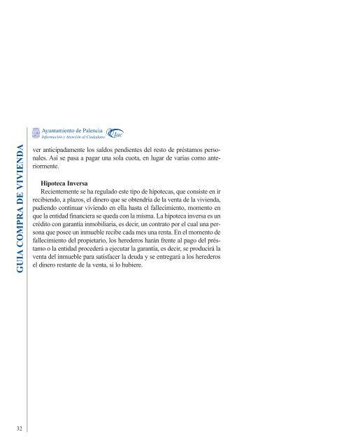 guia de compra de vivienda - Ayuntamiento de Palencia