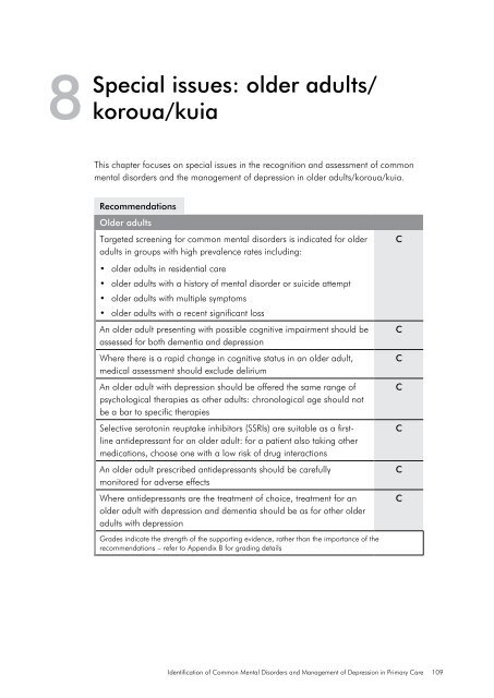 Common Mental Disorders Depression - New Zealand Doctor