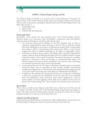 ANNEX 1: Northern Range Geology and Soils The Northern Range ...