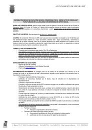 InformaciÃ³n sobre becas infantil, curso 13-14 - Ayuntamiento de ...