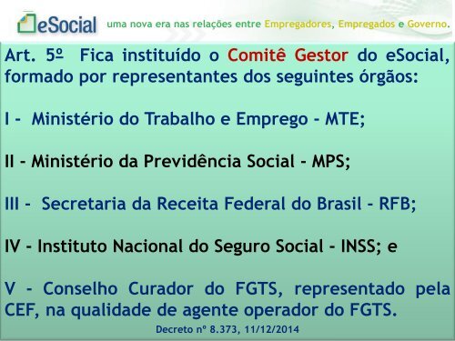 CONFERÊNCIA eSOCIAL