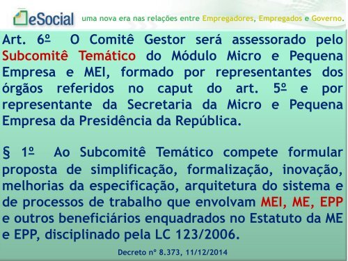 CONFERÊNCIA eSOCIAL