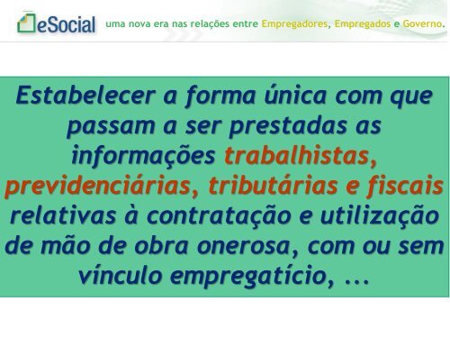 CONFERÊNCIA eSOCIAL