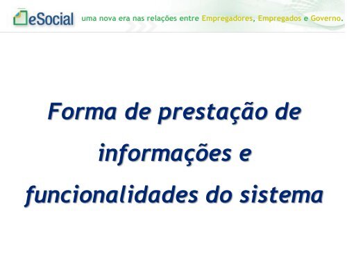 CONFERÊNCIA eSOCIAL