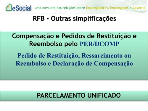 CONFERÊNCIA eSOCIAL