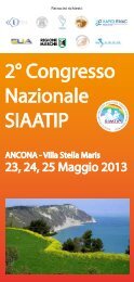 2° Congresso Nazionale SIAATIP - Anestesia Pediatrica e Neonatale