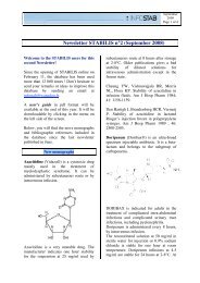 Newsletter STABILIS nÂ°2 (September 2008)