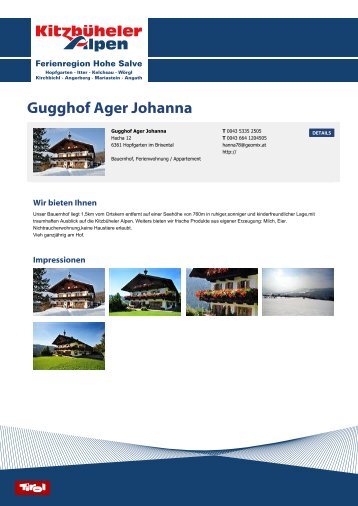 Gugghof Ager Johanna - Itter