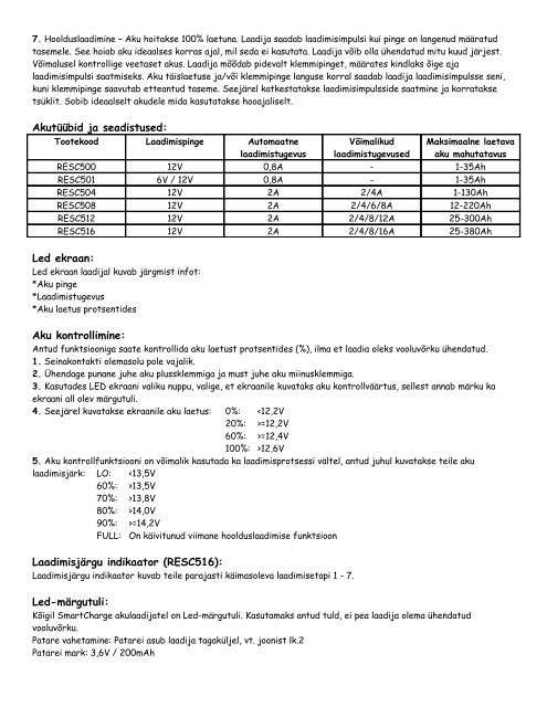 RESC500 - Autokaubad24.ee