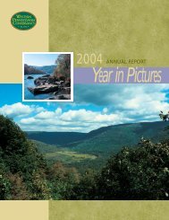 2004 ANNUAL REPORT - Western Pennsylvania Conservancy