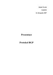 Prezentace Protokol BGP