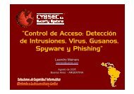 âControl de Acceso: DetecciÃ³n de Intrusiones, Virus ... - Cybsec