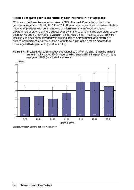 Key findings from the 2009 New Zealand ... - Ministry of Health