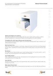 Manual Thermal Sealer - FluidX