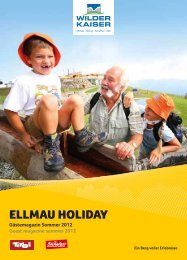 Ellmau Holiday Sommer 2012 (PDF ca. 8 MB - Ellmau Info