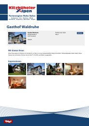 Gasthof Waldruhe - Angerberg