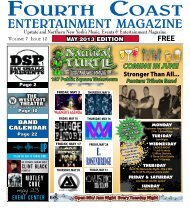 May Fourth Coast Entertainment Magazine.