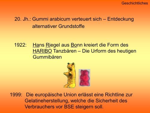 Anatomie der Gummibären