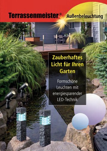 ferax Terrassenmeister Außenbeleuctung