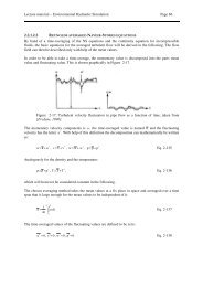 Reynolds average Navier-Stokes equation