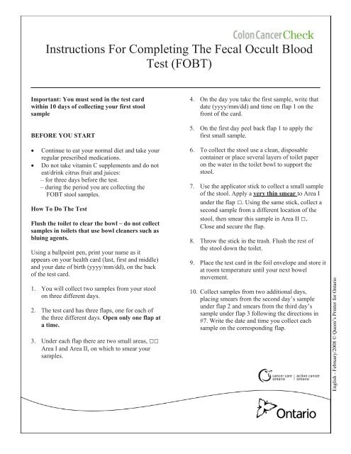 Preventing Chronic Disease Comparison Of Fecal Occult Blood Tests For Colorectal Cancer Screening In An Alaska Native Population With High Prevalence Of Helicobacter Pylori Infection 2008 2012 Cdc