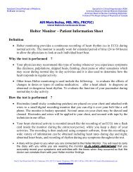 Holter Monitor â Patient Information Sheet Definition - Mydoctor.ca