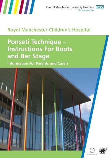 Boots and Bar - Central Manchester University Hospitals - NHS ...