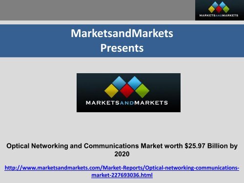 Optical Networking and Communications Market by Technology