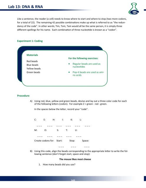 Lab Manual - eScience Labs