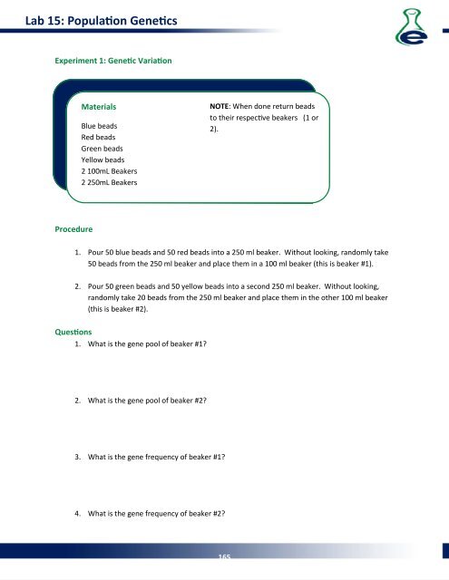 Lab Manual - eScience Labs