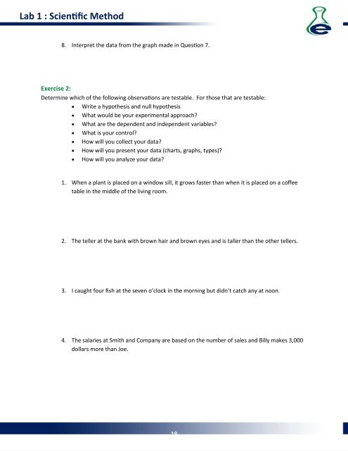 Lab Manual - eScience Labs