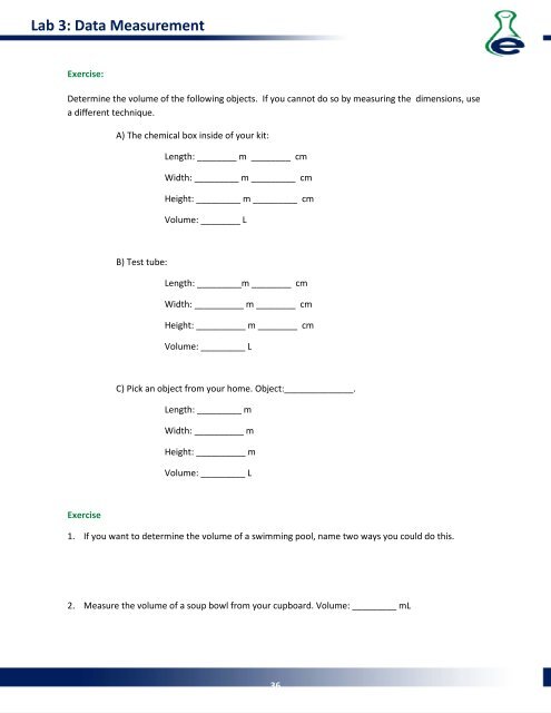 Lab Manual - eScience Labs