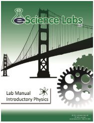 Lab 7: Projectile Motion - eScience Labs