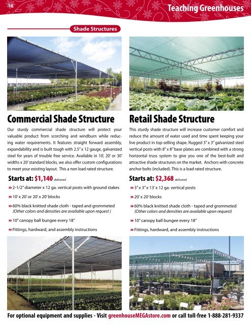 Teaching Greenhouses - International Greenhouse Company