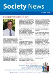 President's Report: Pat Bary - Urological Society of Australia and ...