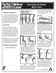 Exercises for Better Back Care